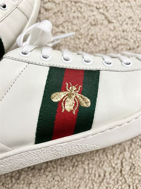 gucci bee ace womens|Gucci ace bee embroidered.